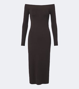 Midikleid aus Wolle und Seide | Tom Ford