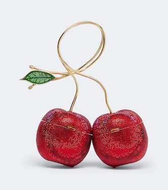 Cherries Small embellished clutch | Judith Leiber Couture