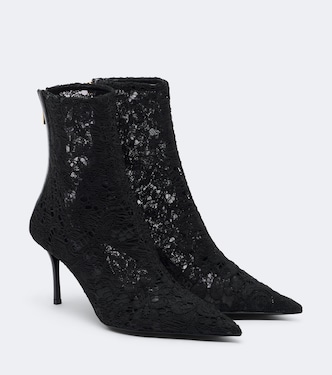 Lace ankle boots | Dolce&Gabbana