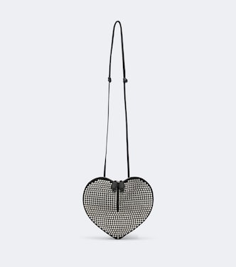 Le Cœur studded leather shoulder bag | Alaïa