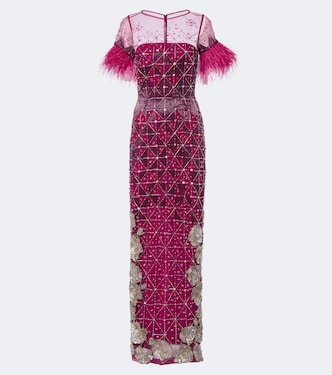 Verzierte Robe Aviary Crystal | Là Fuori