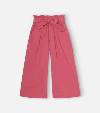 Cotton-poplin pants | Brunello Cucinelli Kids
