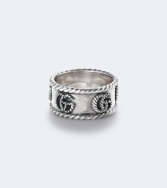 Ring Double G aus Sterlingsilber | Gucci