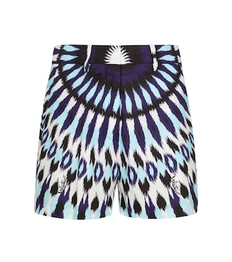 Printed cotton shorts | Valentino
