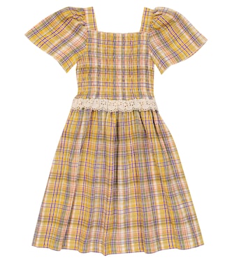 Andrea checked seersucker dress | The New Society