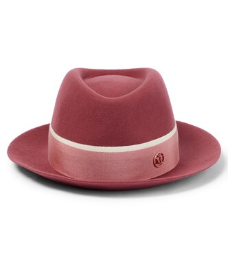 Gefilzter Fedora Andre aus Wolle | Maison Michel Kids