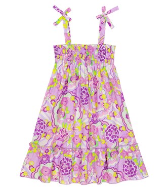 Floss floral cotton dress | Vilebrequin Kids