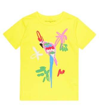 Printed cotton jersey T-shirt | Stella McCartney Kids