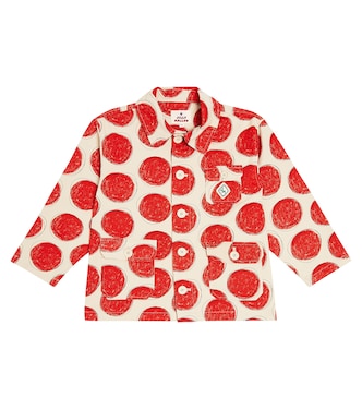 Red Dot cotton jacket | Jellymallow