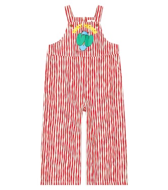 Printed cotton overalls | Jellymallow
