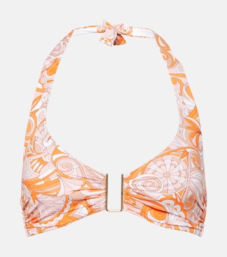 Colombia printed bikini top  | Melissa Odabash
