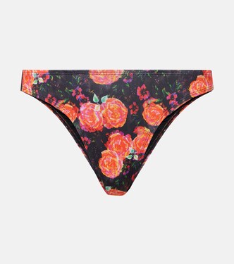 Culotte de bikini Lenny à fleurs | Bananhot