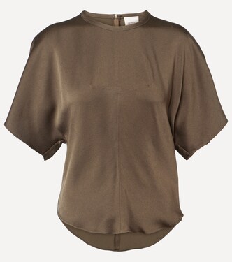 Karlita satin top | Isabel Marant