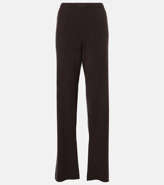 N°320 Rush cashmere-blend straight pants | Extreme Cashmere