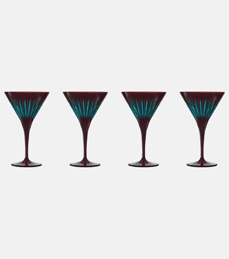 Prism set of 4 martini glasses | L'Objet