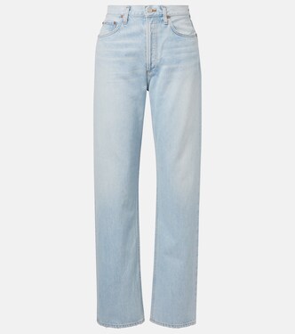 Kelly high-rise straight jeans | Agolde