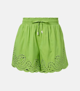 Amelie broderie anglaise shorts | Simkhai