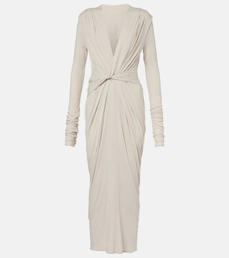 Robe longue en coton mélangé | Entire Studios