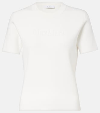 Adelio logo crêpe T-shirt | Max Mara