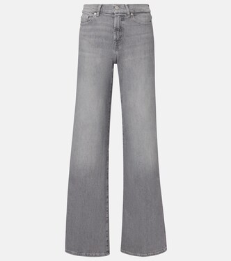 Jeans Lotta a gamba larga e vita alta | 7 For All Mankind