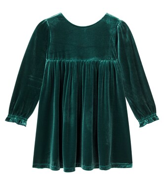 Kleid aus Samt | Konges Sløjd