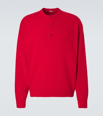 Pull Henley en soie | A.Presse