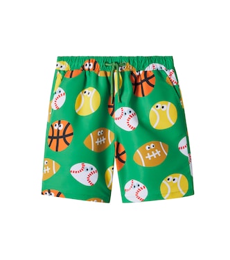 Printed swim trunks | Stella McCartney Kids