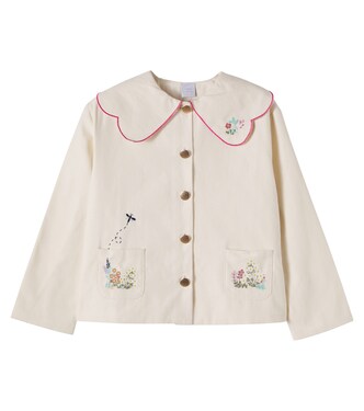 Embroidered cotton jacket | Pepa London