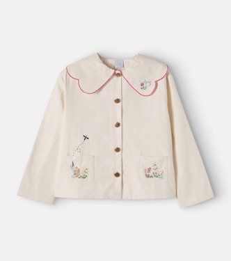 Embroidered cotton jacket | Pepa London