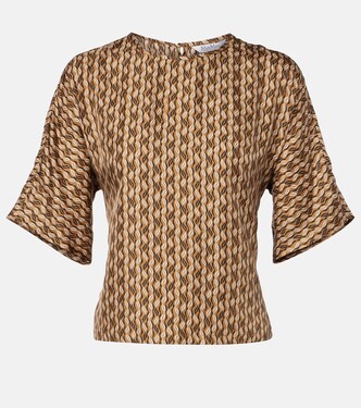 Nordica printed silk blouse | Max Mara