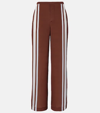 Marais silk wide-leg pants | SIR