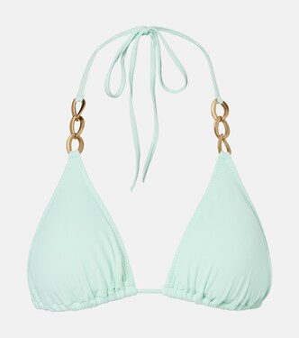 Chain-detail bikini top | Melissa Odabash