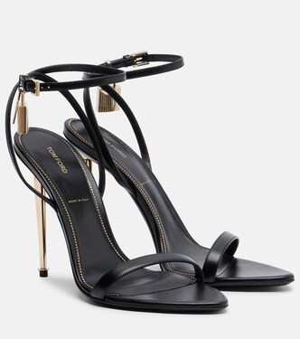 Padlock leather sandals  | Tom Ford