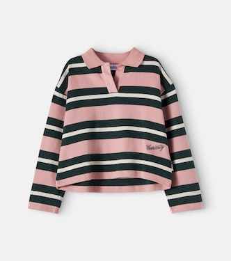 Mille striped cotton jersey sweatshirt | Molo