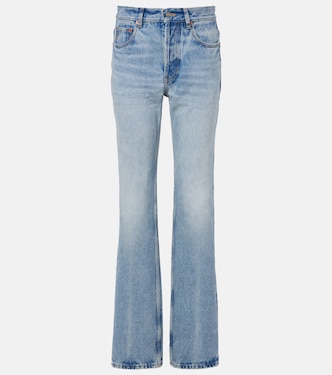 Nico distressed straight jeans | Saint Laurent