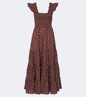 Kendall polka dot cotton midi dress | Rixo