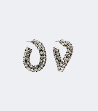 Crystal-embellished hoop earrings | Isabel Marant