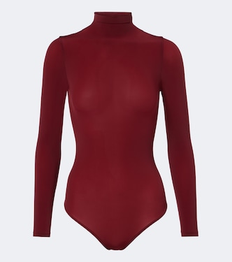 Buenos Aires turtleneck jersey bodysuit | Wolford