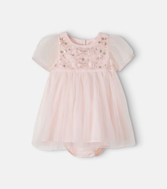 Baby Powder Stuff tulle dress and bloomers set | Tutu Du Monde