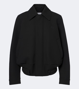 Double L cotton blouson jacket | Loewe