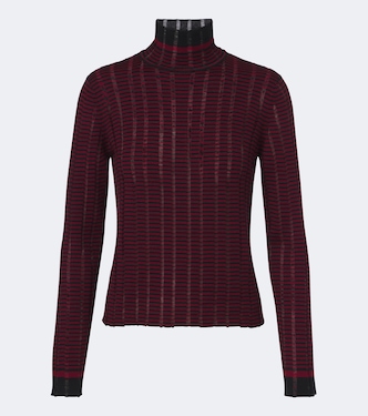 Stina wool and cotton turtleneck sweater | Proenza Schouler