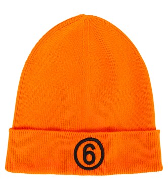 Logo cotton beanie | MM6 Maison Margiela Kids