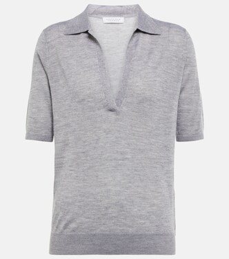 Frank cashmere and silk T-shirt | Gabriela Hearst