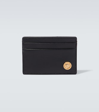 Medusa leather card holder | Versace