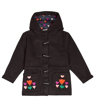 Embroidered coat | Stella McCartney Kids