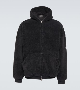 Oversized fleece hoodie | Balenciaga
