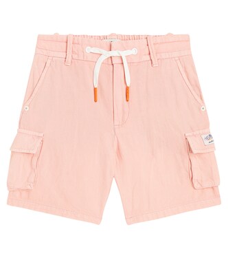 Cotton and linen cargo shorts | Scotch & Soda Kids