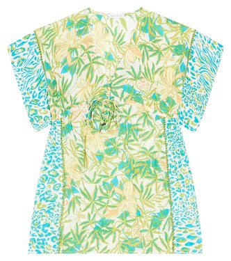 Amaya floral kaftan | Poupette St Barth Kids
