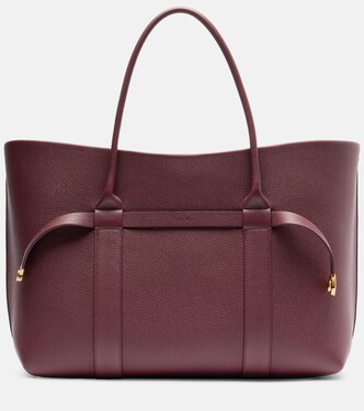 Ghiera Large leather tote bag | Loro Piana