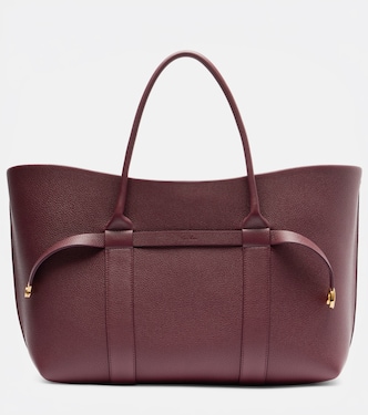 Ghiera Large leather tote bag | Loro Piana